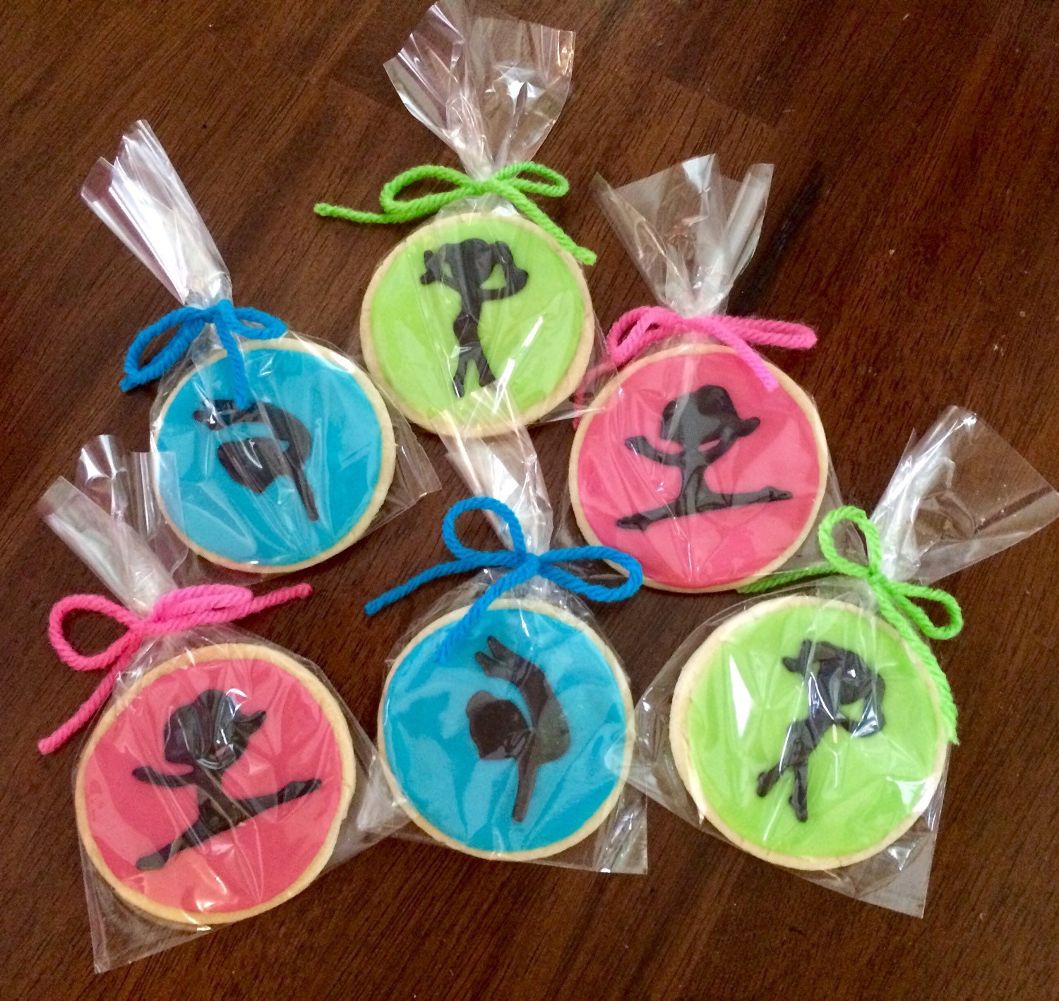 Gymnastics Cookies perfect party cookies