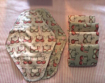 Set 6 Reusable Menstrual pads NWOT (Momma Cloth, Lady Pads)