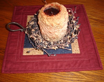 Candle Mat / Table Topper /Country / Item # 449