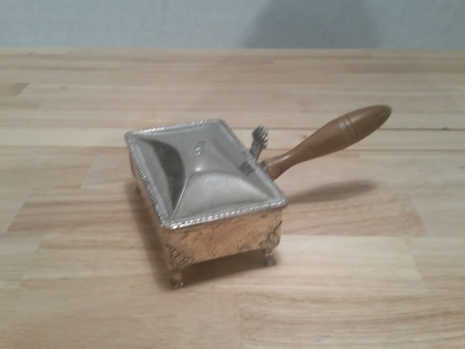 Vintage Silent Butler Ashtray by Rogers