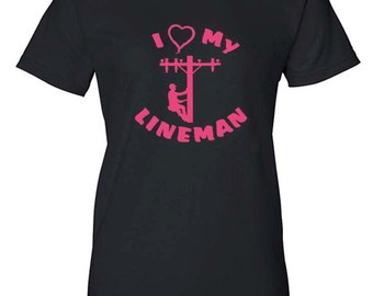 love my lineman shirt