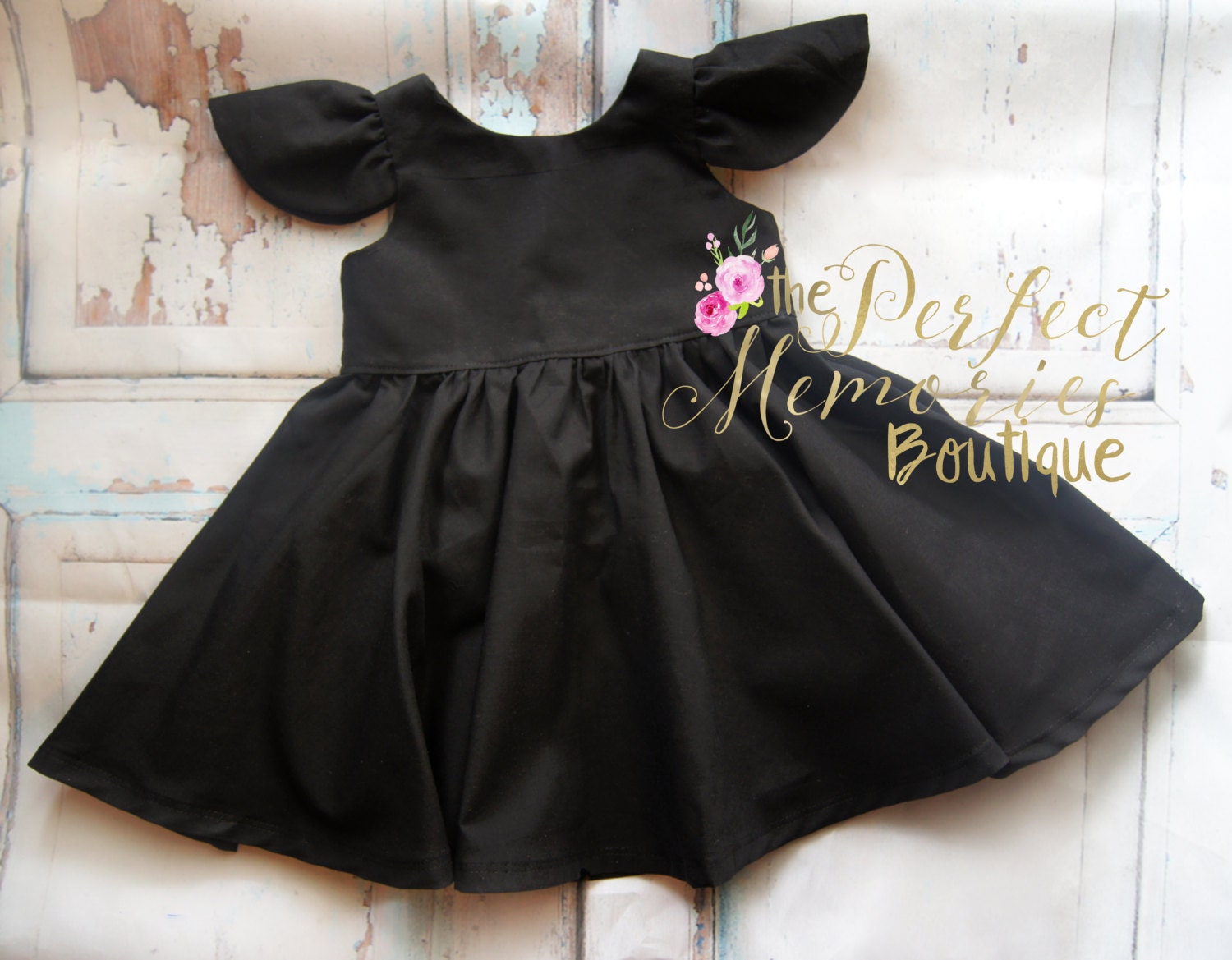 Little Black Dress Girls Black Dress Baby Black Dress