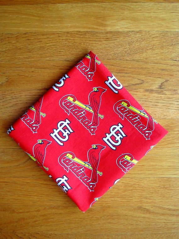 Sports Bandanas Handmade from SL Cardinals 100 COTTON Red