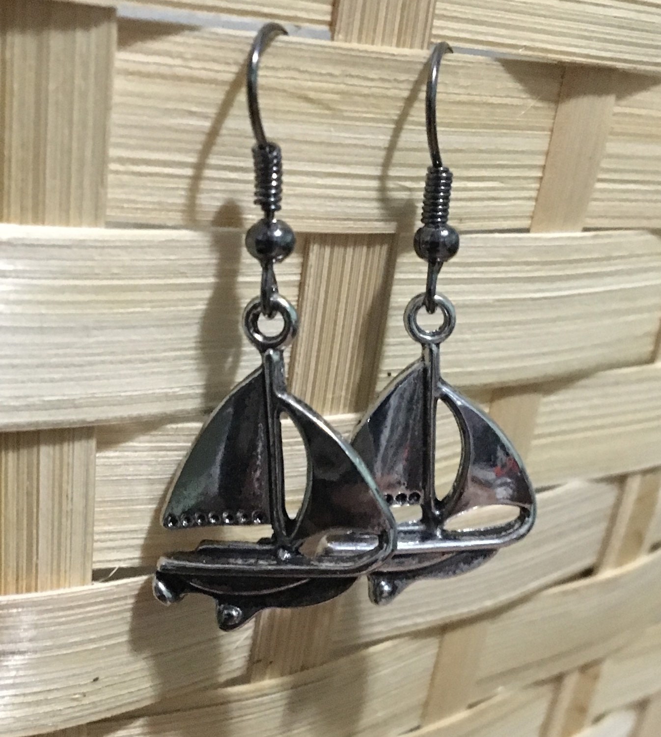 Adorable Sailing Boat Earrings By Fallingforava On Etsy