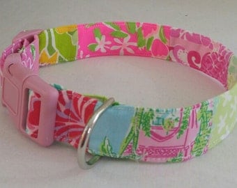 Lilly Pulitzer Variety Dog Collar and Leash