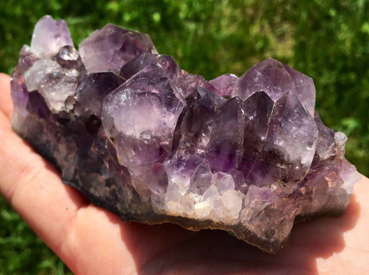 real amethyst crystal