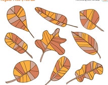 Popular items for fall leaves clipart on Etsy