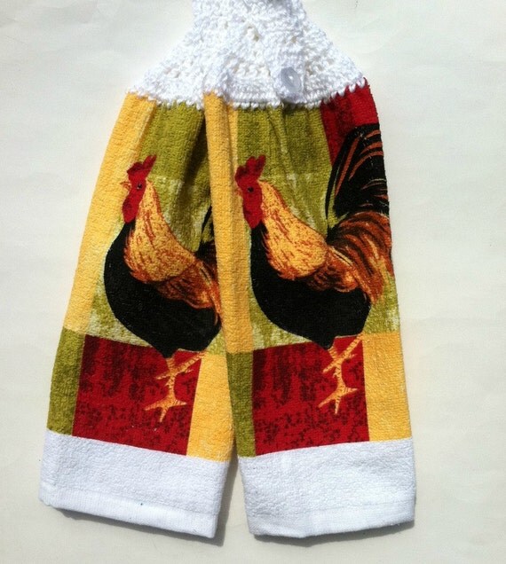 Crochet Tea Towels Crochet Top Towels by CountryCraftsnflower