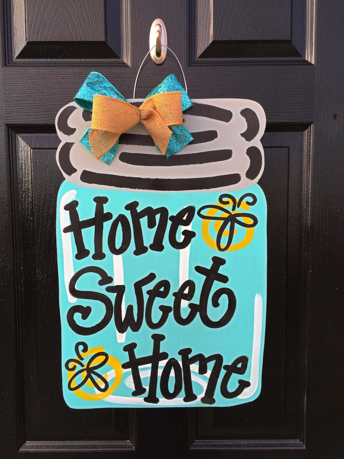 home sweet home door hanger