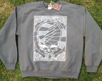 Grateful Dead 50 years sweatshirt screen print Jerry Garcia Bob Weir Phil Lesh Mickey Billy Phish