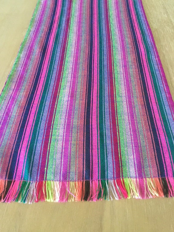 Mexican table runner tablecloth placemats or napkins.