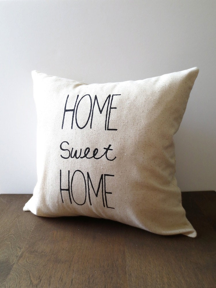 Throw Pillow Home Sweet Home Pillow Cover Cushion Cover