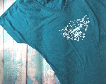 Mermaid t shirts | Etsy