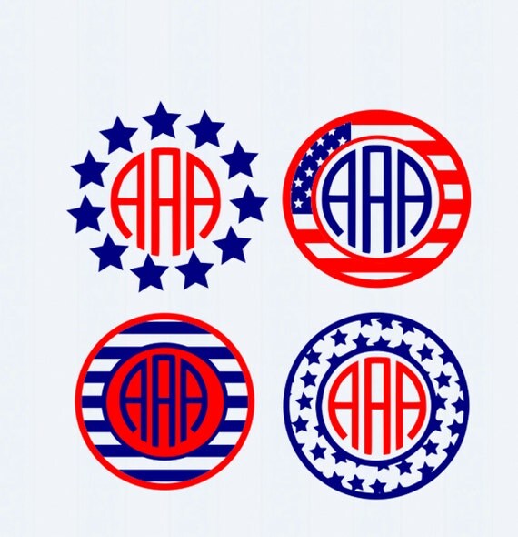 Download American flag svg USA monogram frames 4th of by ...