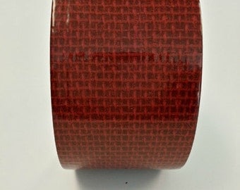 Duct tape roll, red duct tape, decorative tape, duct tape crafts, burlap duct tape, fashion duct tape