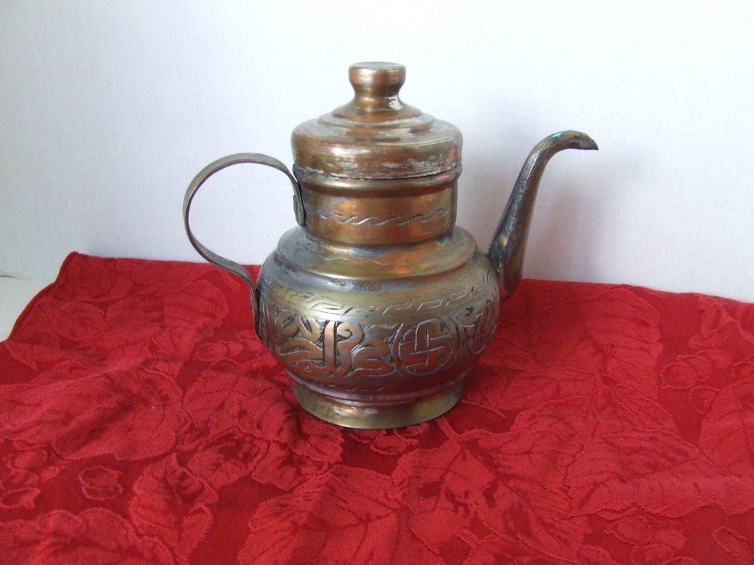 Turkish Teapot Vintage Turkish Teapot Turkish Pitcher