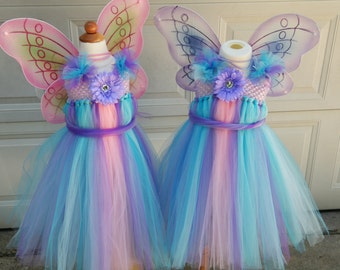 Abby Cadabby Inspired tutu dress for baby girl and toddler girl; Sesame Street birthday dress; Fairy tutu dress; Abby Cadabby costume