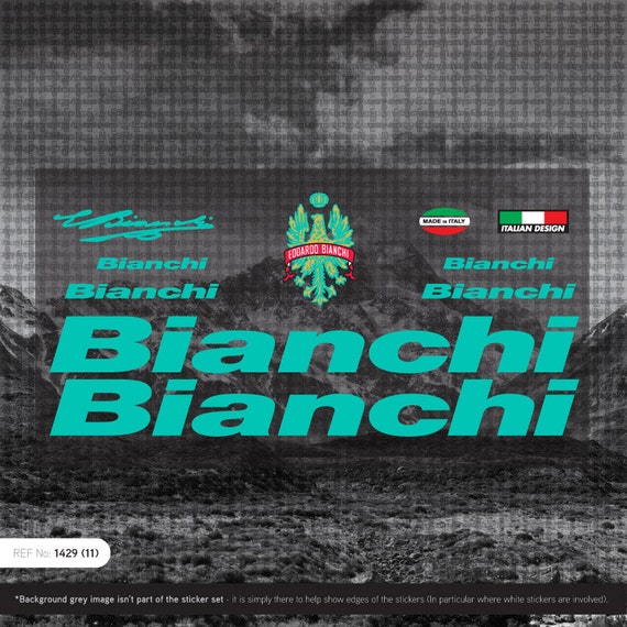 bianchi stickers road bike