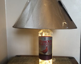Lampe Bouteille Malibu à LED - Ambiance Salon, Bar, Bureau - Blanche, Sans Marque