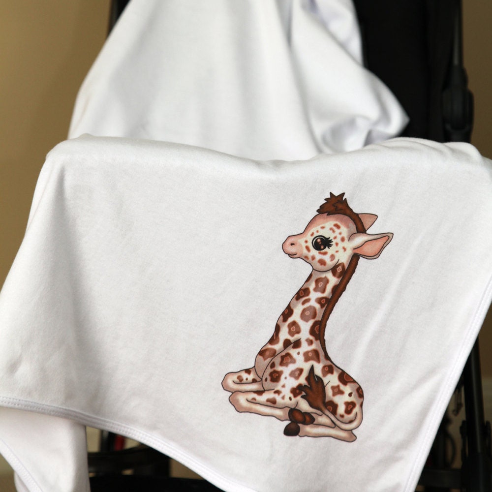 Giraffe Baby Blanket