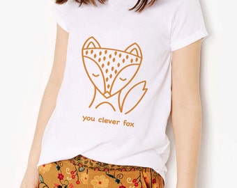 Clever Fox - SVG and DXF Cut Files - for Cricut, Silhouette, Die Cut Machines // scrapbooking // paper crafts // kids // solipandi // #209