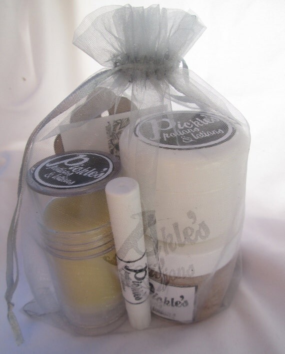 Hand and foot care total package. All natural foot balms