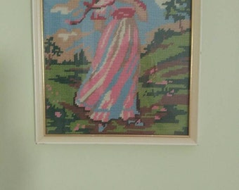 VintageT. Eaton Company Needlepoint