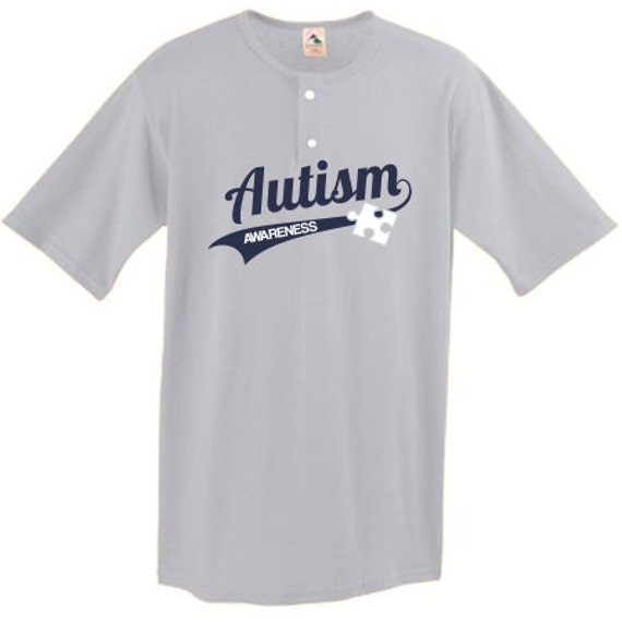 Items similar to ADULT & YOUTH Autism Awareness 2Button Baseball