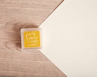 Yellow - Rubber Stamp Mini Ink Pad