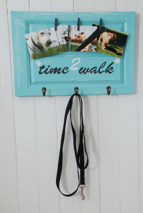 Dog Leash Holder Hook Wall Key Holder Key Rack by LoveOfBeach