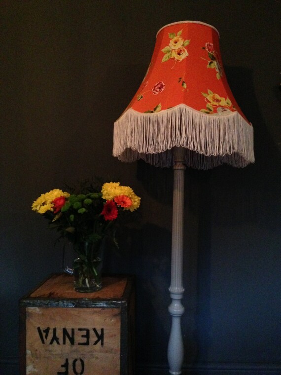 Handmade Standard Lampshade Floral Lamp Shade Vintage Style