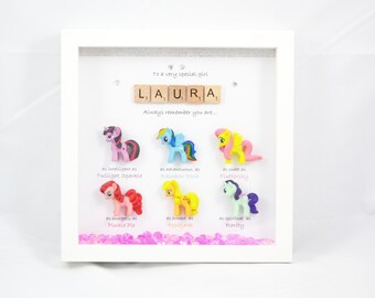 Personalised My Little Pony Special Box Frame Gift-Birthday-Christmas-Perfect present- friend-mum- daughter-sister-niece