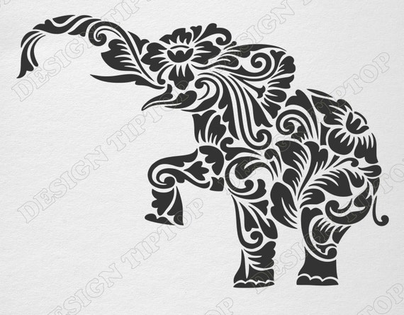 Free Free Floral Elephant Svg 599 SVG PNG EPS DXF File