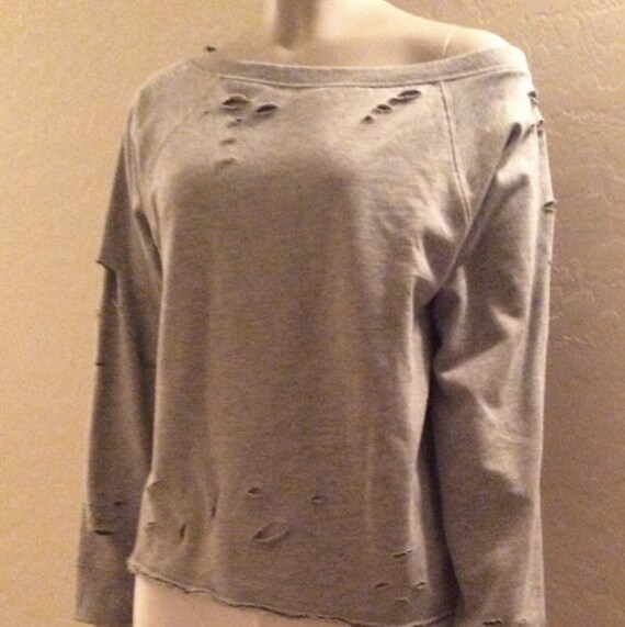 sweatshirt holes