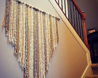 Boho Wall Hanging boho wall hanging boho nursery above crib art boho chic Boho Wall Hanging boho wall hanging boho nursery above crib art boho chic