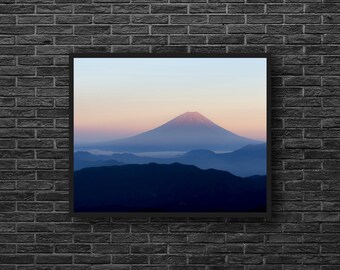 Mount Fuji Photo - Mountain Photography - Japanese Landscape - Mountain Landscape - Mountains Photo - Mountain Wall Art - Nature Wall Decor