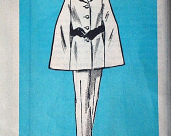 Vintage 80's Mail Order 4848 Sewing Pattern, Misses' Cape And Pants, Size 16, 38 Bust, Uncut FF, 1980's