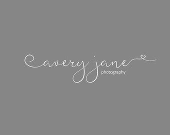 Photography Watermark Logo Pre-Made Custom Design