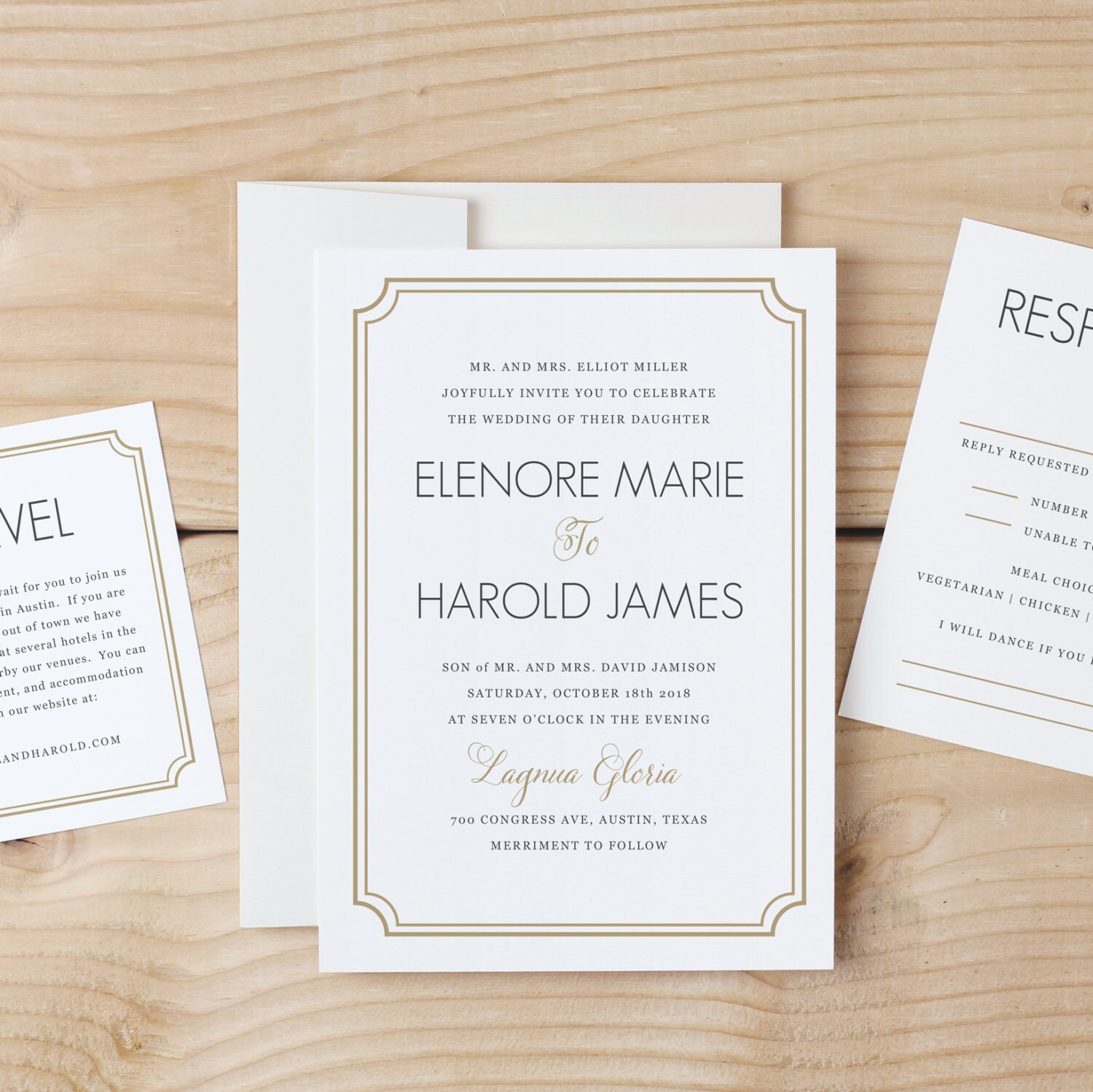 Download Print Wedding Invitation Template Classic Deco Word Or Pages Mac Or Pc Wedding Invitation Templates For Mac