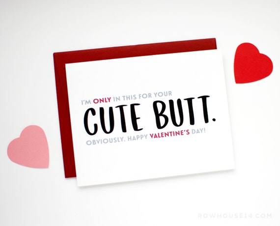Funny Valentine Card Funny Valentine S Day Card By Rowhouse14