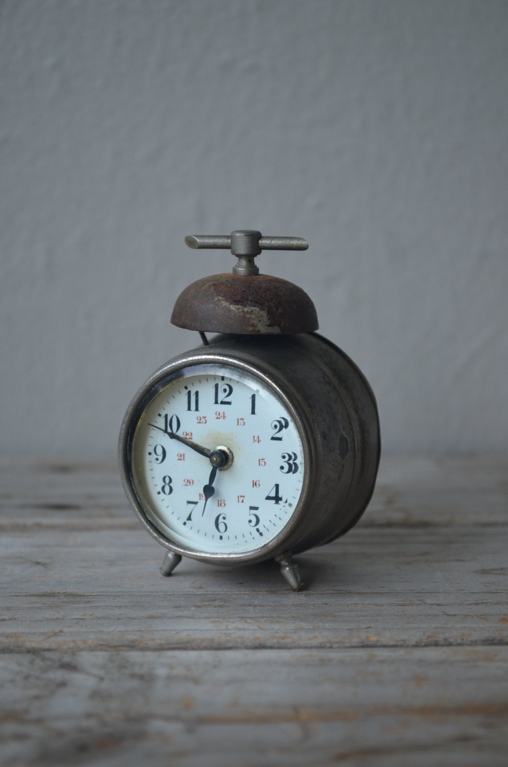 Tiny Antique Alarm Clock