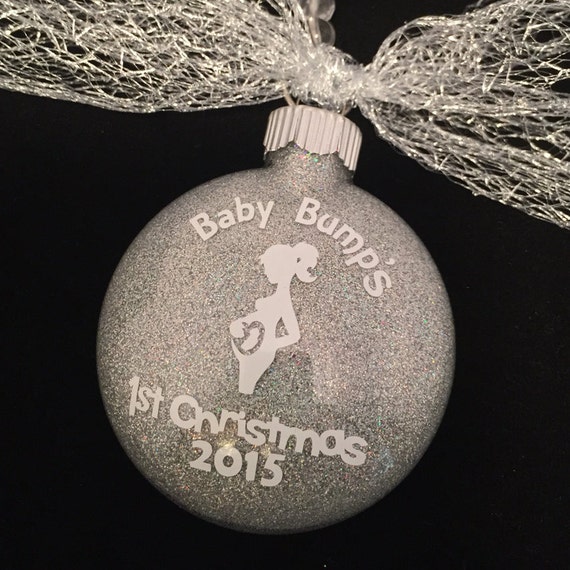 Baby Bump Christmas Ornaments 