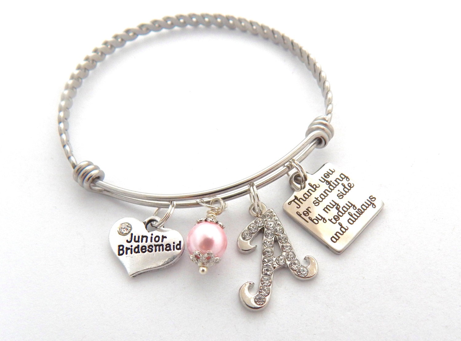 Jr Bridesmaids Gift Junior Bridesmaid Bracelet Gifts for Jr.
