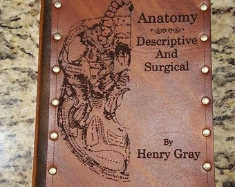 Leather covered copy of Gray's Anatomy