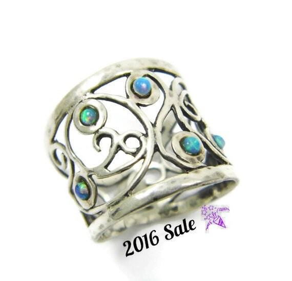 • CENOTE • opal + silver ring
