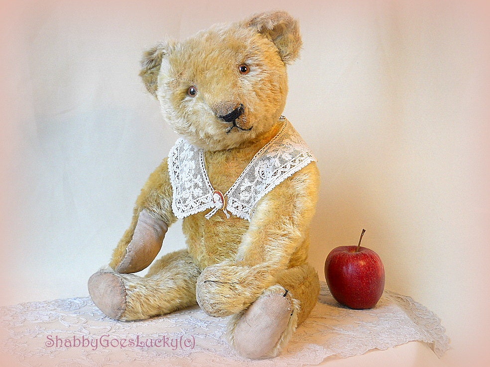 antique german teddy bear