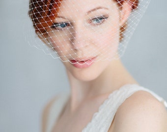 Wedding Fascinator Birdcage - "Sarah"