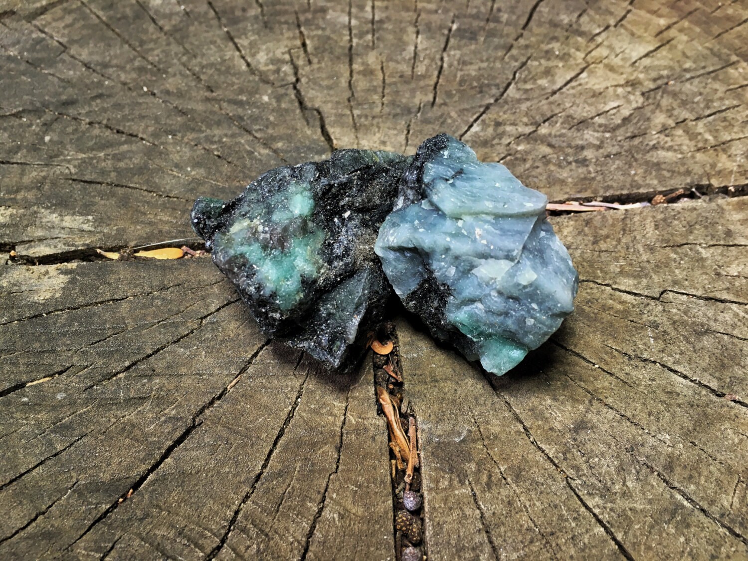 RAW EMERALD Stones in Matrix Grade A Natural Rough Gemstone