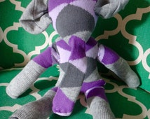 sock monkey elephant