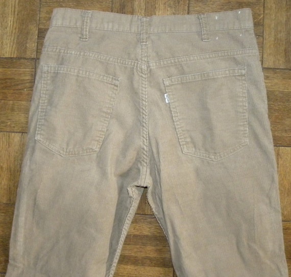 1970s 70s Levi's Cords / LEVIS 646 Flare / measure 32 x